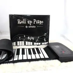 SMALY 電子ピアノ ロールアップピアノ 61鍵盤 折畳 SMALY-P61Aのサムネイル