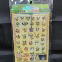 韓国 限定 ポケモン バブルステッカー イエロー メタモン ポップアップ