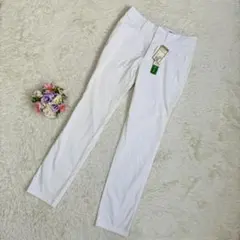 Tigora green　label　新品タグ付き　ゴルフパンツ ホワイトのサムネイル