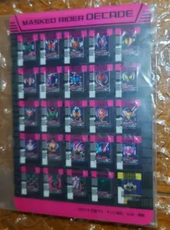 真骨彫 仮面ライダーディケイド（ネオディケイドライバー）付属ライダーカードのサムネイル