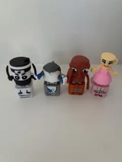 イタリアンブレインロット　サウンド付キーホルダー　4種セット