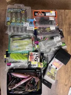バス釣り引退セット。ルアー、フック - メルカリ