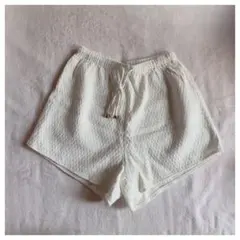sabo skirt ショーパン　未使用S ホワイト　ショートパンツ
