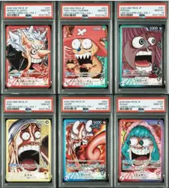 PSA10 5連番 ワンピースBASE SHOPストア カードコレクション - メルカリ