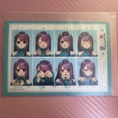 俺クロ　証明写真風ステッカー　黒神ミレイ