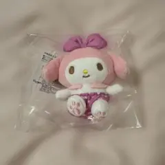 サンリオ マイメロディ マスコット キーホルダー 推し色 ピンク　ぬいぐるみ