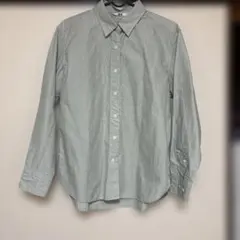 UNIQLO ストライプ柄 長袖シャツ