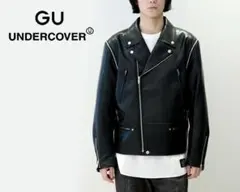 ⭐︎shota⭐︎美品UNDERCOVER レザー　ダブルライダース　ブラック ⭐︎shota⭐︎美品UNDERCOVER レザー ダブルライダース ブラック