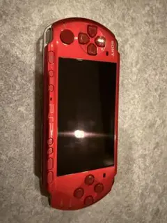 PSP　3000 ラディアント　レッド 本体のみ 動作確認済み