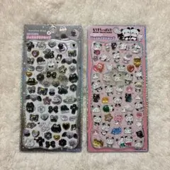 ジュエルプチドロップ シール 黒色ドロップ もちもちぱんだ 正規品