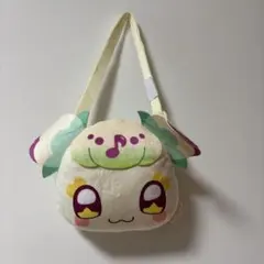 キミとアイドルプリキュア 顔型ぬいぐるみポーチ プリルン　ショルダーバッグ