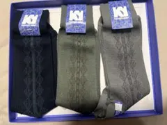 3足セット ソックス グレー ダークグレー ネイビー