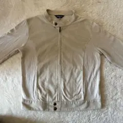 COMME CA ISM ジップアップジャケット 130A ベージュ