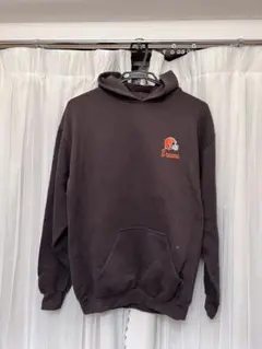 Cleveland Browns パーカー 古着 ブラウン