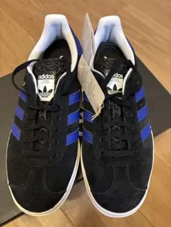 アディダス　ガゼル　厚底　サイズ24 ブラック