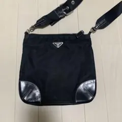 PRADAショルダーバッグ ナイロン ショルダーバッグ レザー BT0332