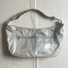 〜00s OLD NIKE ショルダーバッグ 肩掛け鞄 メタリック ハーフムーン