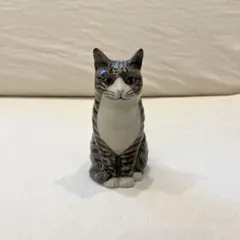 リサラーソン ♡ キャットマンズ ミニ グレー ホワイトフェイス - メルカリ