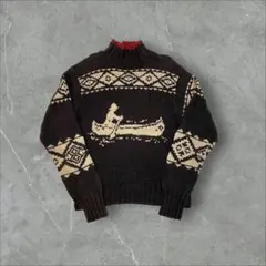 vintage ralph lauren HANDKnit 90s