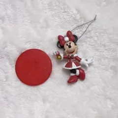 ミニーマウス クリスマスオーナメント キーホルダー - メルカリ