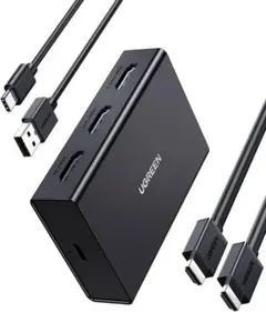 UGREEN HDMI 分配器 1入力2出力 4K@60Hz