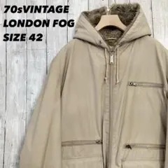 70sヴィンテージ古着　LONDON FOG裏ボアカバーオールジャケット　42