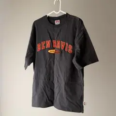 BEN DAVIS フロント刺繍ロゴ Tシャツ ブラック M