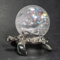 「奇跡の虹」希少66mm 共生アイリス水晶丸玉｜浄化・再生の天然石 奇跡の虹」希少66mm 共生アイリス水晶丸玉｜浄化・再生の天然石 - メルカリ