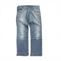 00s Dolce & Gabbana clash damage denimのサムネイル