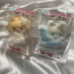 iBLOOM ふわふわわたあめ こいぬのポム スクイーズ 2個セット