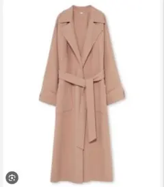 milaowen ピンクロングコート 美品