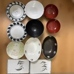 食器セット11点　まとめ売り 皿 椀 プレートのサムネイル