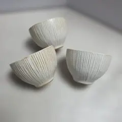 中園晋作 ボウル 三葉形 3点セット palette pottery 新品 - メルカリ