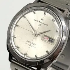 ENICAR SaturnMatic 自動巻 青文字盤 稼働品 デイデイト - メルカリ