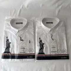 【新品未使用】EAST BOYイーストボーイ　白シャツ　Lサイズ2枚セット　刺繍