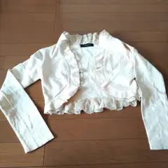 QUEENS COURT フリル付き長袖ボレロのサムネイル