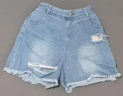 ANAPGIRL Mサイズ ダメージジーンズ ハーフパンツ