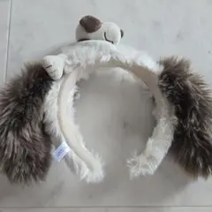 【美品】USJ ユニバ　スヌーピー　カチューシャ　マスコット付きカチューシャ