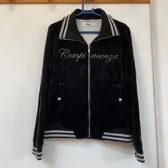 【FILA 】ベロア ジップアップジャケット