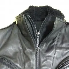 レザージャケット美品のサムネイル