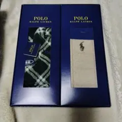 POLO RALPH LAURENソックス　タオルハンカチ　セット