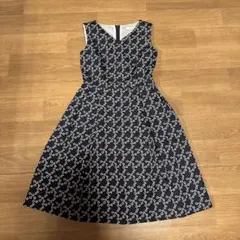 M-Premier BLACK ノースリーブワンピース 34P