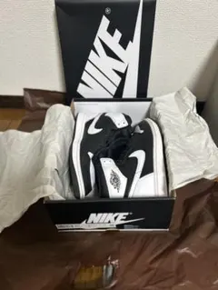 AIR JORDAN 1 HIGE BLACK/WHITE-WHITE