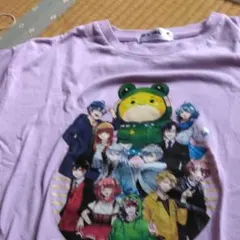 カラフルピーチ Tシャツ ライトパープル