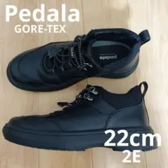 アシックス Pedala ペダラ 本革 ゴアテックス 22防水 幅広