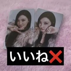 aespa ペンミ　ラントレ　6000円特典　ニンニン　セット 会場限定配布】 aespa 購入特典 ランダムトレカ ニンニン 2枚