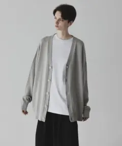 【美品】remer ルーズベーシックオーバーカーディガン Sサイズのサムネイル