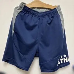 ATHLETA 半ズボン 140 ネイビー/グレー