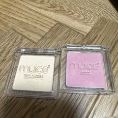 ミュアイス　スポットメンテパウダー03 ぽわんチークSP01セット