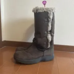 ムートンロングブーツ